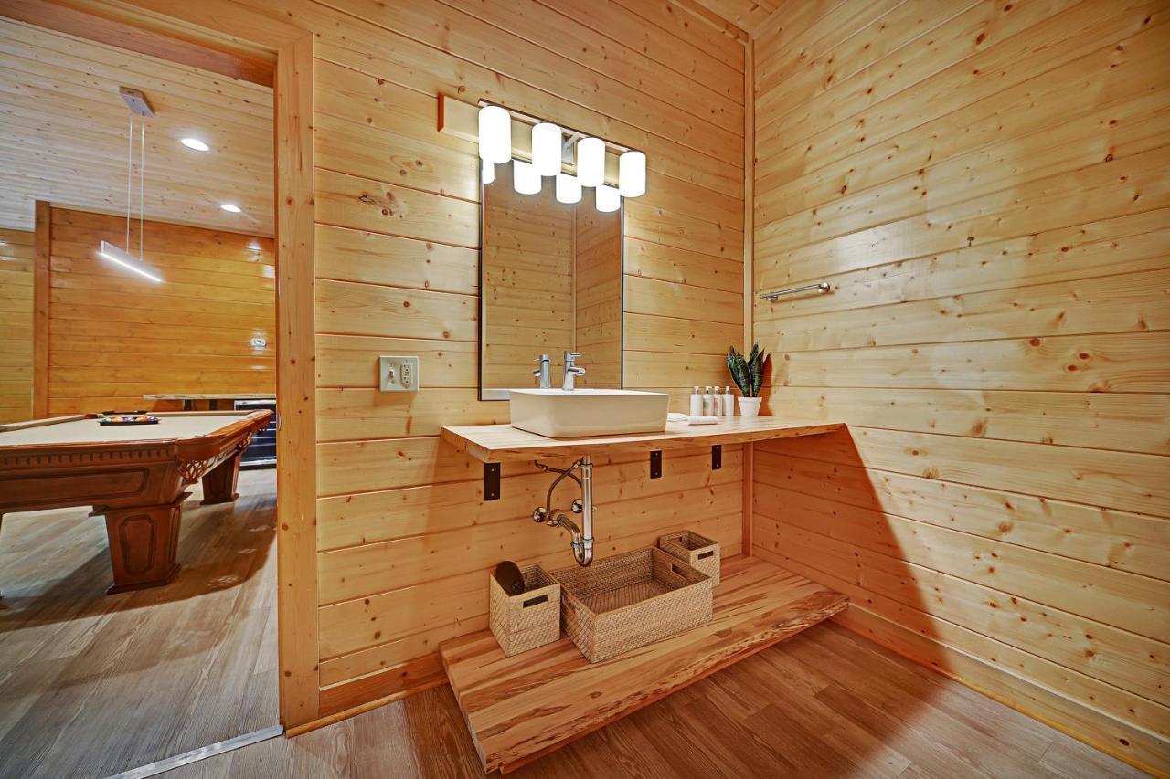 セバービル Gorgeous Large Mountain View Cabin W Hot Tub, Free Wifi, Gamesヴィラ エクステリア 写真