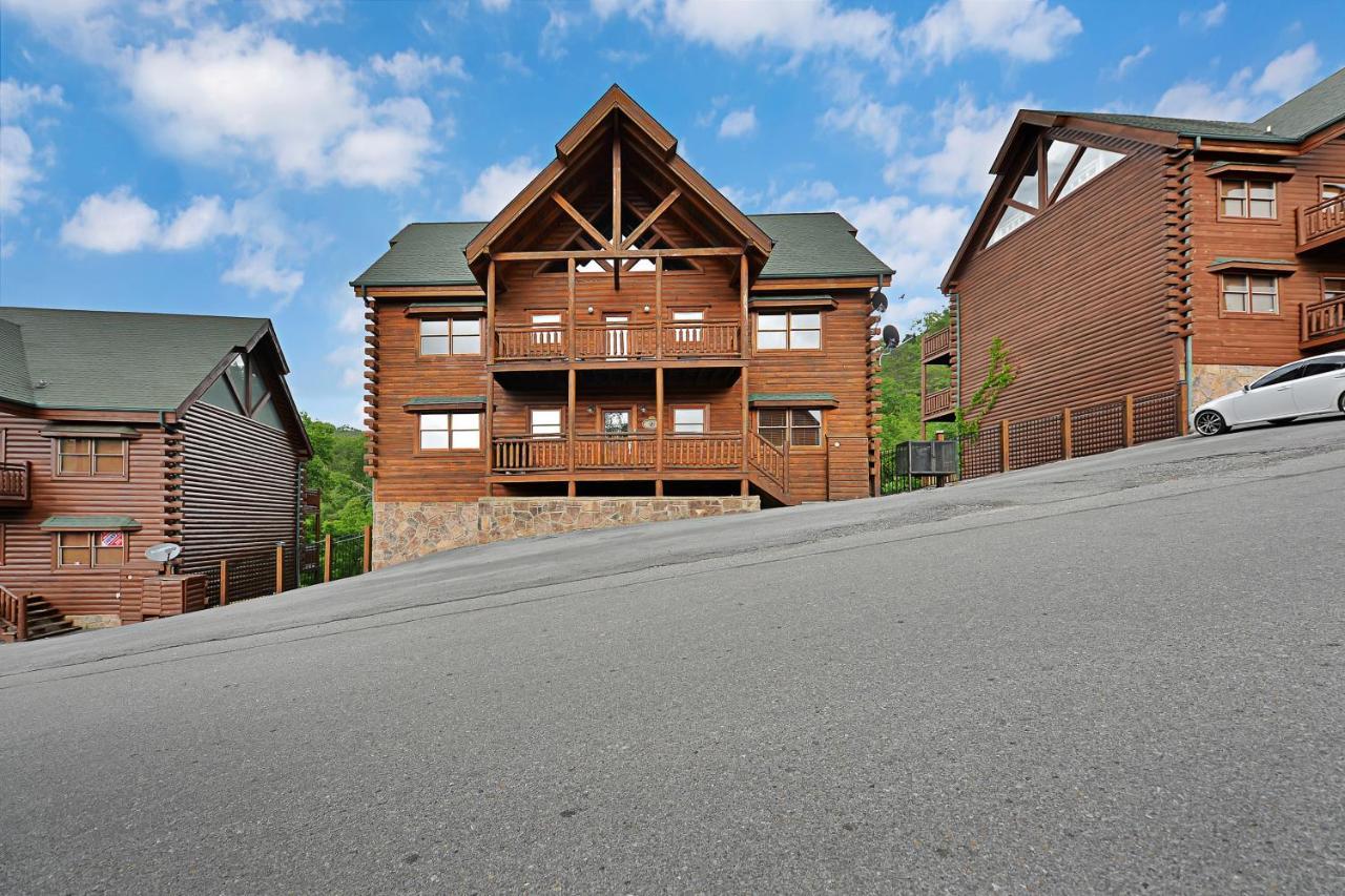 セバービル Gorgeous Large Mountain View Cabin W Hot Tub, Free Wifi, Gamesヴィラ エクステリア 写真